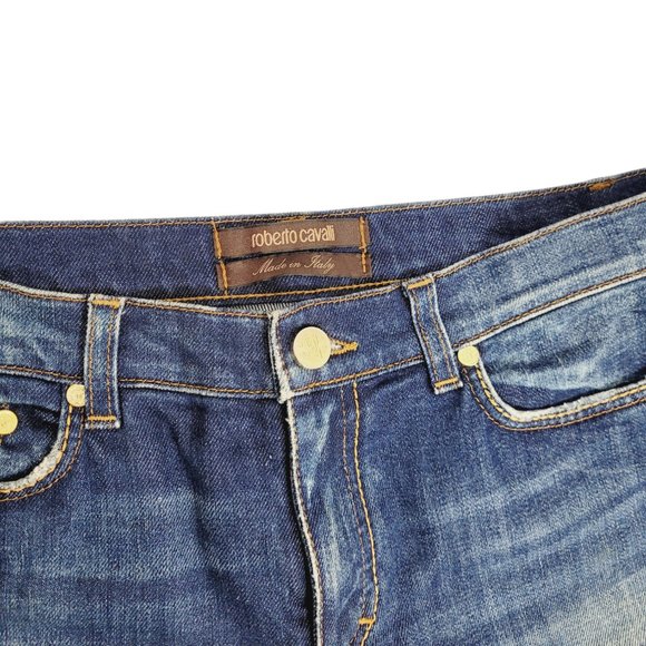 Roberto Cavalli Straight Leg Jeans - Picture 5 of 5